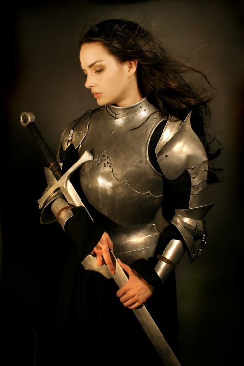 Inspiration - Women in Armour Sword Photography  Model/Actress: Nicole Leigh Jones Copyright: &