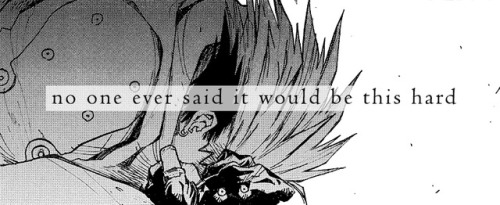 pleione:I wanted to share my tomorrows with himTrigun Maximum vol.10