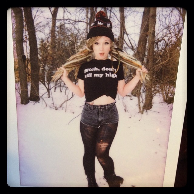 damselsuicide:  bitch don’t kill my high…