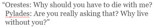 thoodleoo:you: well i like achilles and patroclus but i’d like to suffer over a different pair of tr