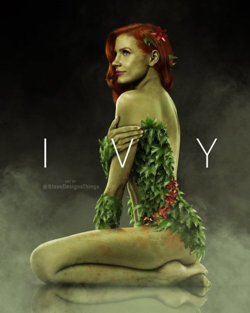 killerlizardsfromouterspace - Jessica Chastain is Poison Ivy by...