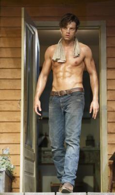 mancrushoftheday:  Photo: Sebastian Stan #muscle #abs  The Man Crush Blog / Facebook / Twitter