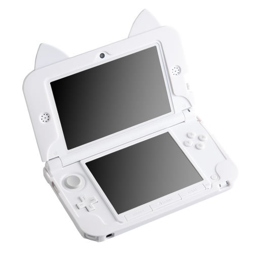 tinycartridge:  Guys, more Kitty Kat 3DS XL covers ⊟ Cyber Gadget done did it again — its releasing a fresh set of Nyan silicon covers with new designs for ¥1580 (around ฟ) each. While they release in Japan next week, you can buy the original