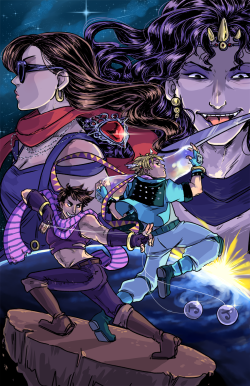 denpasei:  Battle Tendency is my favourite ngl☆Print available here☆ 