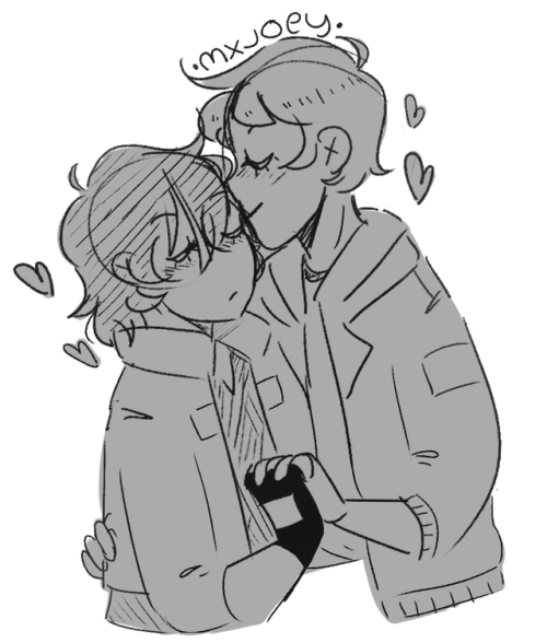 mxjoey: a smorch for my babe @gadridel (please do not tag as kin/me unless you’re gabe) [ comm