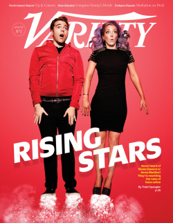 Troylerhart:   Hartomyhelbig:  Shane And Jenna In Variety Magazine  So So Proud 