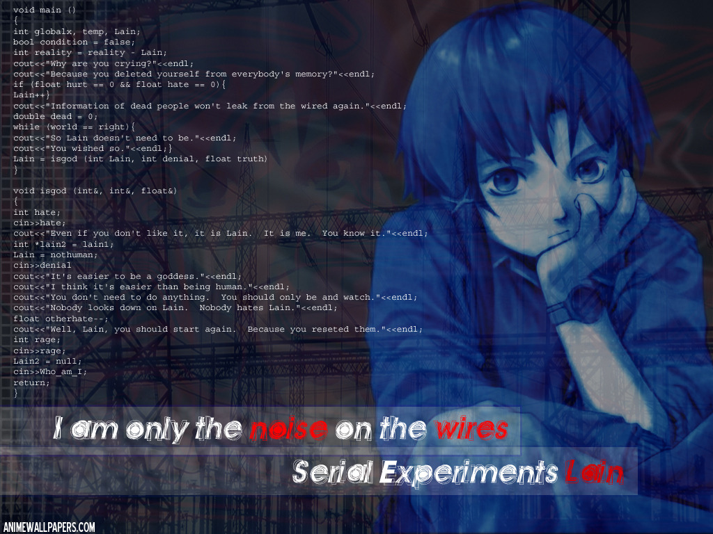 Rare Lain Archive Lain Wallpaper