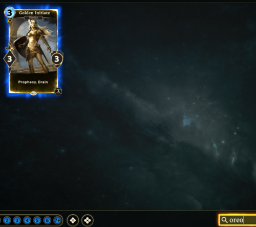 uesp: Did You Know: If you type “Oreo” into Legends searchbar, it will display the card 