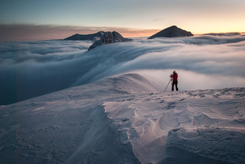 An evening view from Wołowiec at  Polish-Slovak border, Tatra Mountains Karol Majewski photography: 