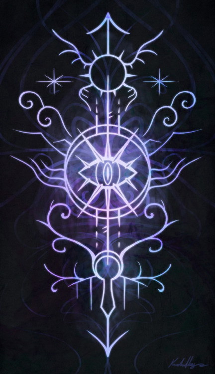 Sigil of the Open WayThis sigil is meant to facilitate any practice that requires piercing the veil,