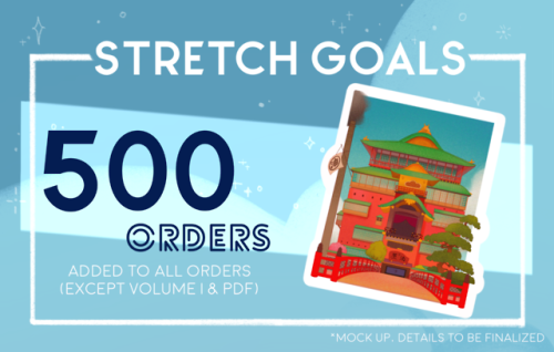 We’ve broken past 300 orders and our first stretch goal for Ghibli Zine! ✨ Next at 500 is a vi