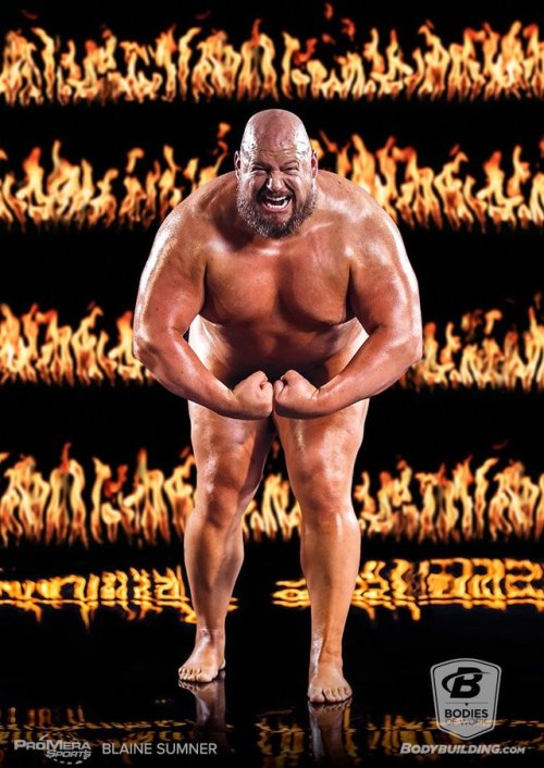 bearmythology: HOLY TOLEDO!!!!! Powerlifter Blaine Sumner poses for Bodybuilding.com’s “Bodies of Wo