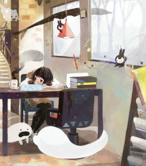 enoqi:  → Illustrations by Mamico  ❀ // ✿ 