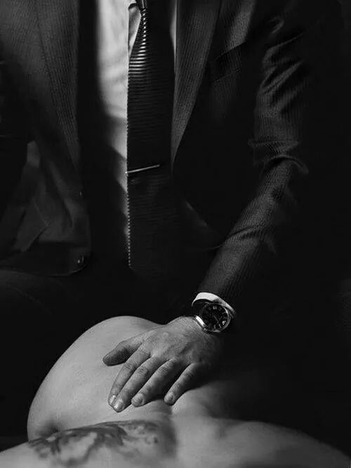 That hand in the small of my back conveys so many things in one simple touch. Your