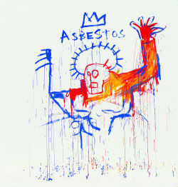 artimportant:  Jean-Michel Basquiat  Asbestos, 1981-1982  