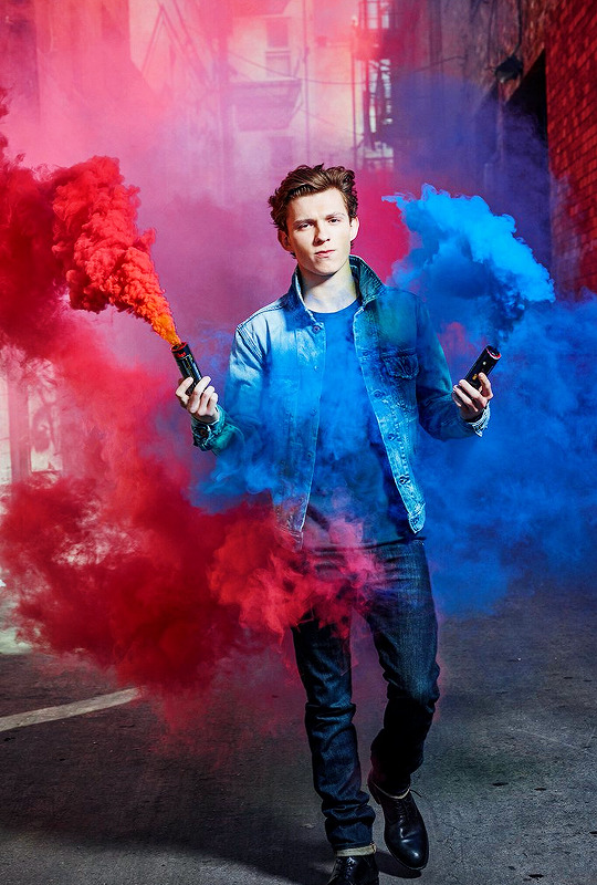 karas-danvers:Tom Holland’s promotional images for Spider-Man: Homecoming (2017)