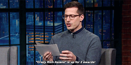 buckydameron:Andy Samberg Shares His Rejected Golden Globes Jokes.