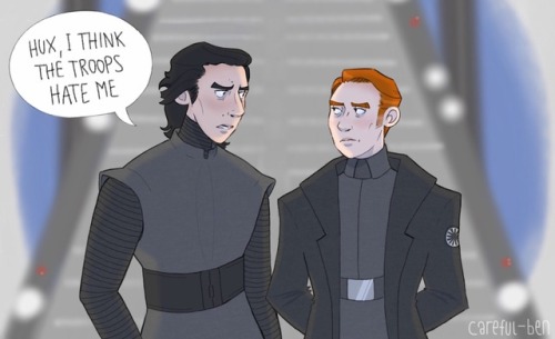 careful-ben: my two post tlj headcanons: phasma lives and kylo ren sucks at ruling