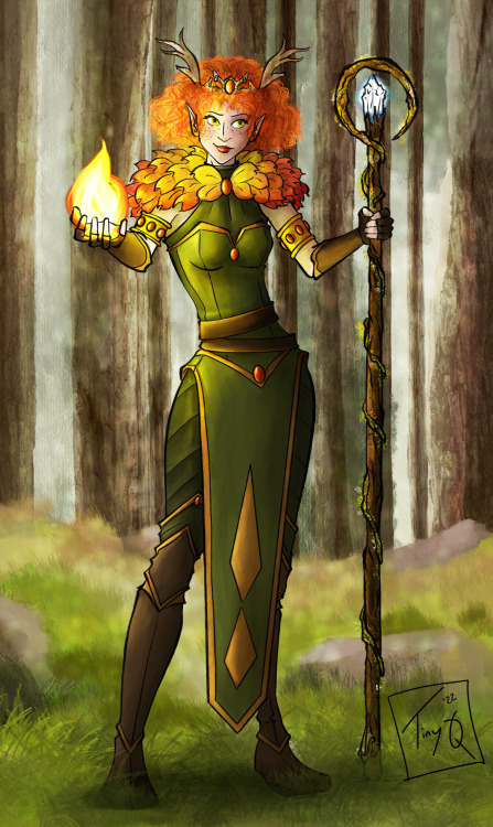 Keyleth!(The new trailer inspired me to finish this after about 4 years of it sitting in my WIP fold