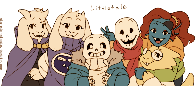 juancarla:  min-min-minnie:  undertale au request dump!! so many cute aus *^* this