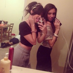 villegas-news:  jasminevillegas: With @alexandria_valentina 