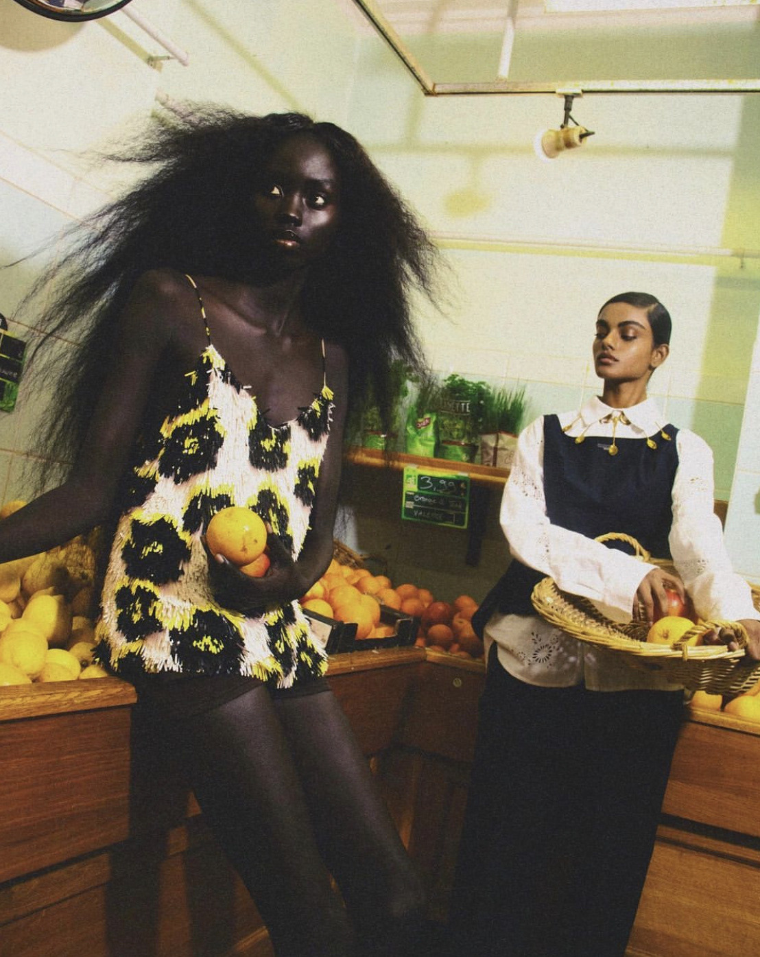distantvoices:Nyanderi Deng and Roshni by Axle Jozeph for Nataal Magazine 
