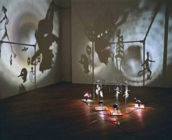 m0lledwyyne:Christian Boltanski (1944) Théâtre d’ombres (Theatre of Shadows)