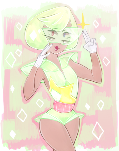 PERIDOT GARNET FUSION?? IF CREWNIVERSE WONT FUSE THEM I WILL