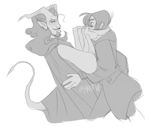 I am so stressed at the moment I needed to draw these two to chill me out.Mollymauk, the Kings Cup d