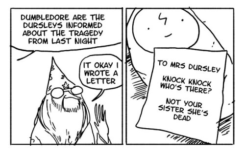 boredpanda:10+ Funny “Harry Potter” Comics Reveal How Irresponsible Dumbledore Was