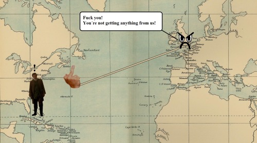 The guv´s adventures on the map.