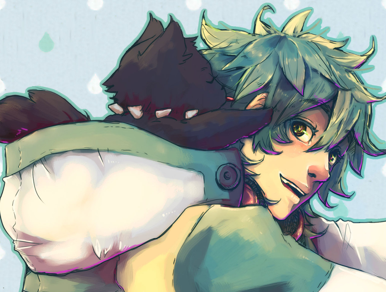 kyuubikun:  AOBA+REN 