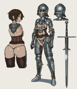 nisetanaka:full bikini armor (circa 15th