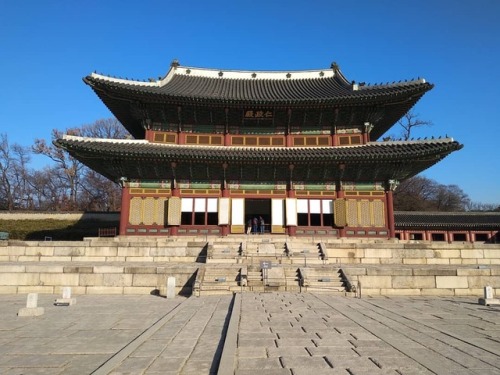 #yestermorning #190120 #창덕궁 #후원 #창덕궁후원 #친구랑 #rok #koreatrip #快乐老外 #(helyszín: Changdeokgung)https://