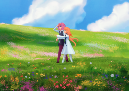 flower garden stroll~