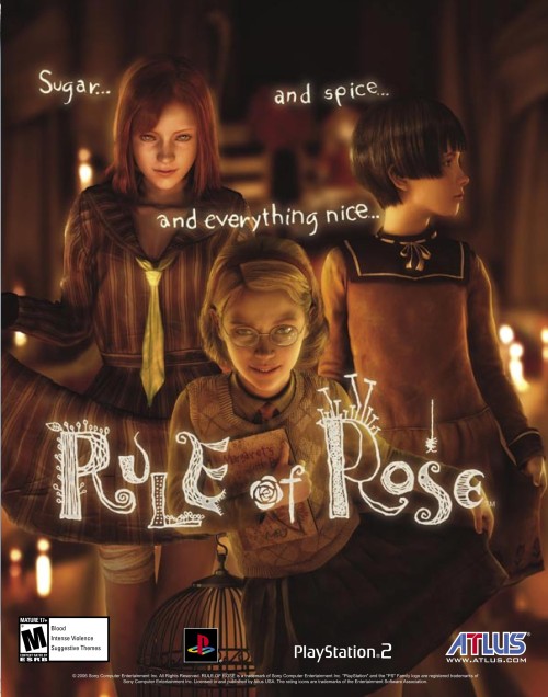 vgprintads:‘Rule of Rose - “Sugar and Spice and Everything Nice”‘[PS2] [USA] [MAGAZINE] [2006]Hardco