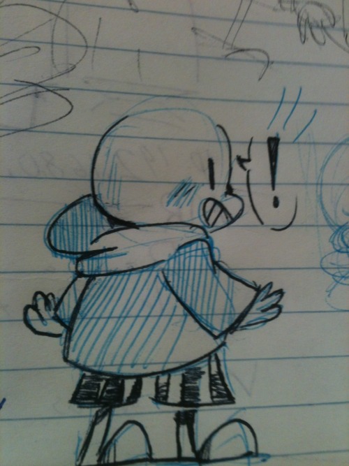 sushinfood:  pkbunny:  What do you mean that i shouldn’t be drawing in class ?  I love your style! 