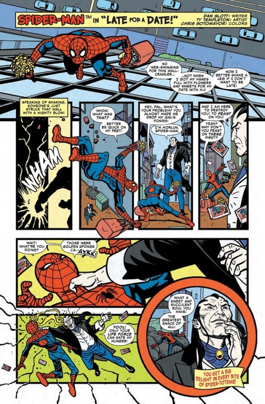 Shads this talk of hand holding better stop now. Hostess Spider-Man once held hands with Madam Web, and now he’s dead. (heeroyuy008)HEY, KIDS! SPIDER-MAN IS DEAD! EAT TWINKIES!