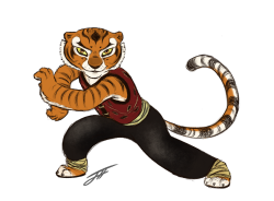 Animatedjen:  Kfp3 Comes Out This Week And All I Want Is More Tigress Screentime