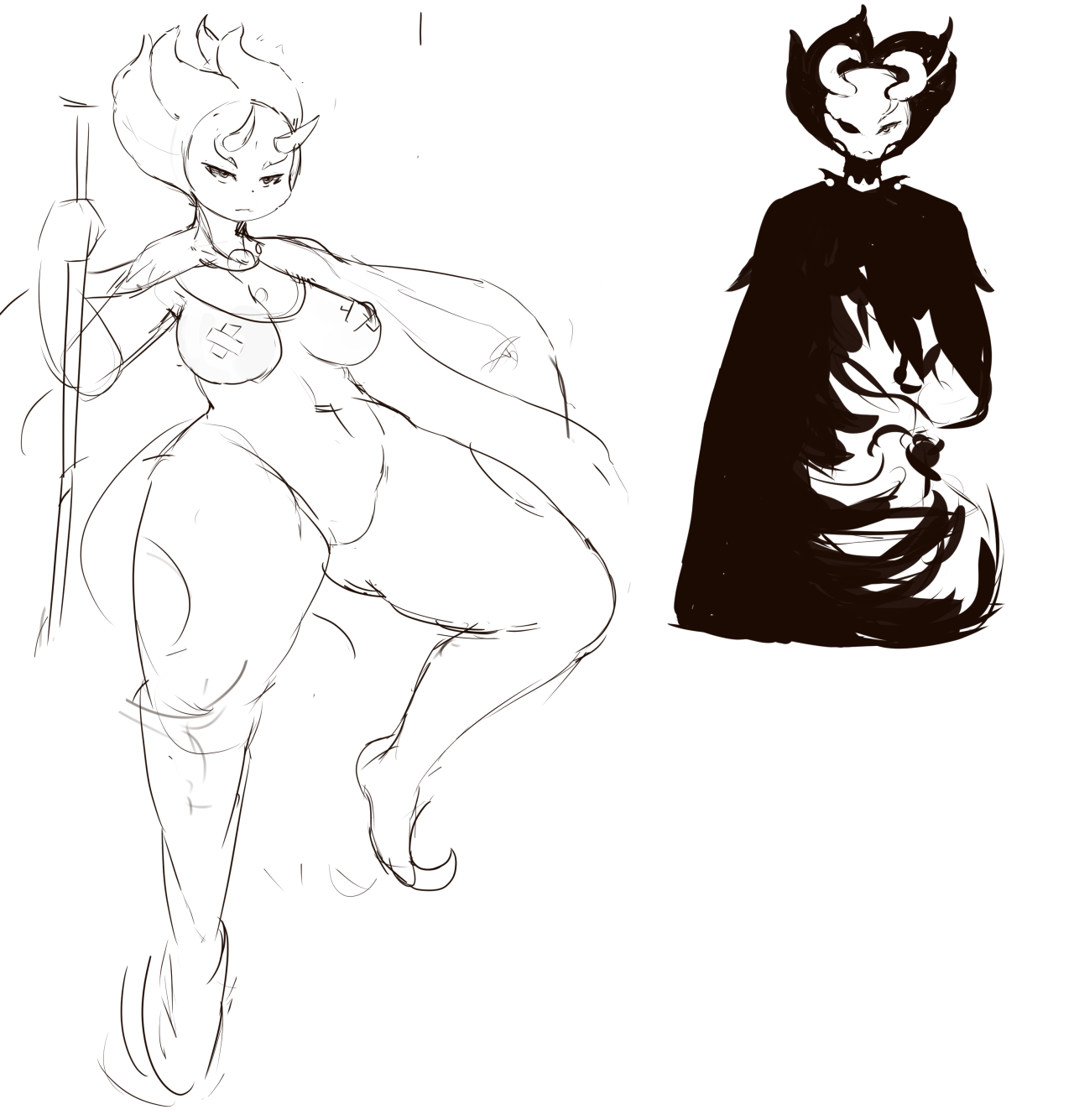 wanna see some more old badly drawn unfinished doodles? here ya go.with cute characters
