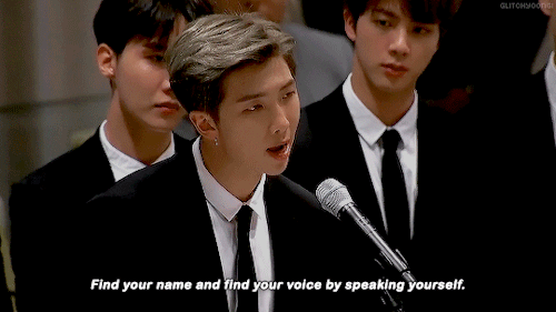 glitchyoongi: What is your name? Speak yourself.