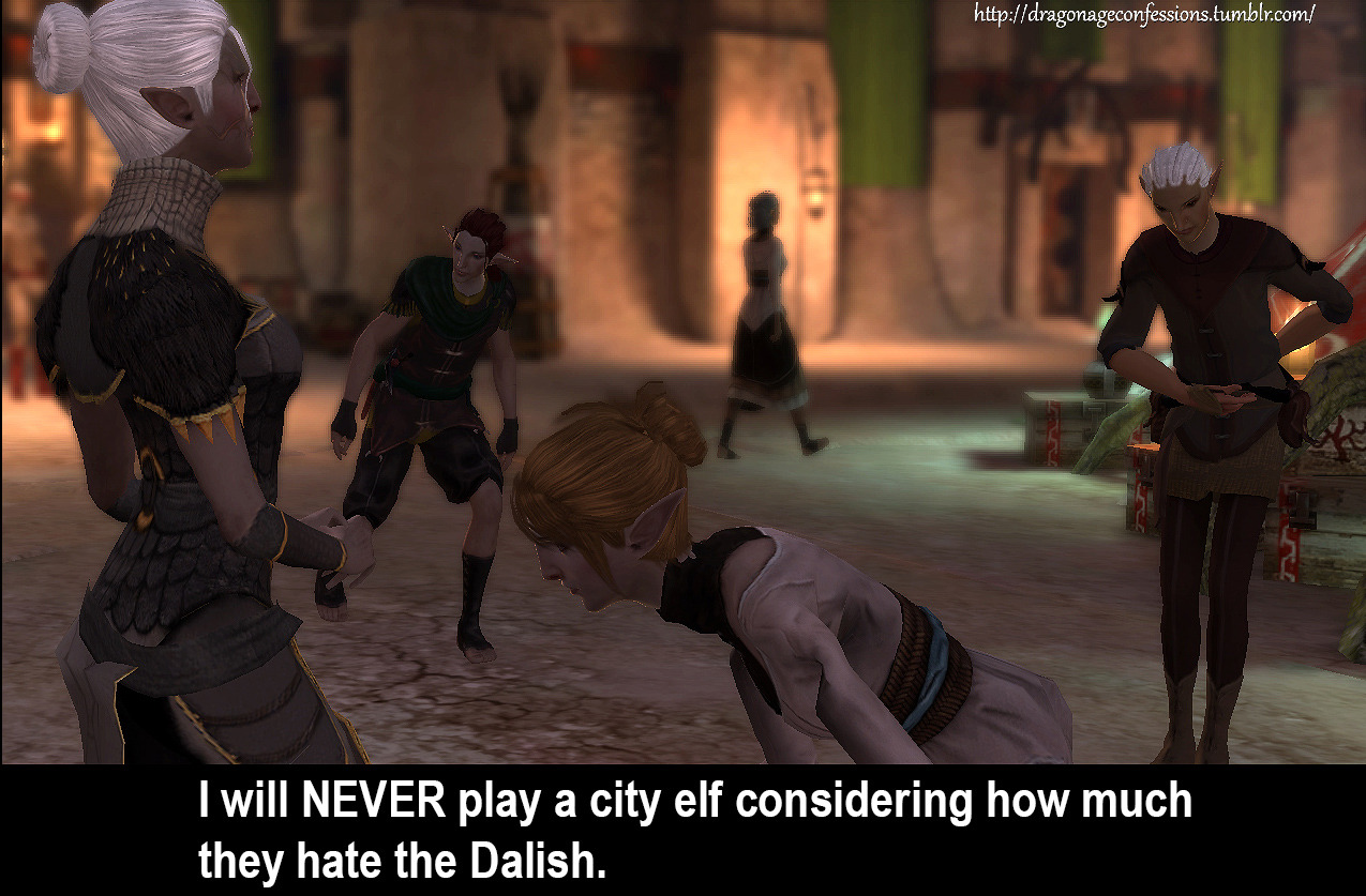 Dragon Age: Dalish Elves Vs. City Elves