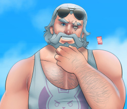 doctor-anfelo:  Reinhardt ready for summer —————————————————————————————————You