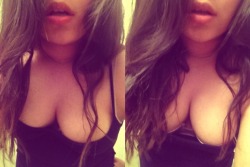  Lips &amp; cleavage 