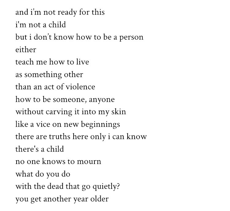 Poems About Growing Up Tumblr