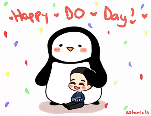 happy birthday to our talented, handsomely adorable baldsoo kyungsoo  ❤️  #happykyungsooday do not e