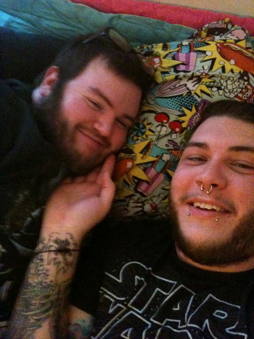 imhereforthemen:   These are some of my favorite photos of myself and my bf Brady (beardedbatman).  He’s pretty much the best. <3  (getupandkill) (beardedbatman)          