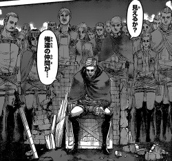 yusenki:  Erwin: Can you see? Our comrades are… And then at the moment, if I extend my hand, I can reach the place with the answer. I…want to go straight away…to the basement… Disclaimer: This is quick translation and done by reading parts of