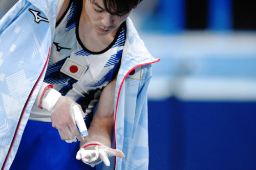 supermura:Kohei Uchimura at the Tokyo 2020 Olympics Men’s Artistic Gymnastics Qualications