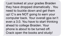 shipperwrit342:  arhavis:  Ladies and gentlemen, my mother. The first two photos are texts from her about my “bad” grades, and the second is a book I found in her room.   I don’t know about you, but I’m pretty sure this is emotional abuse. My